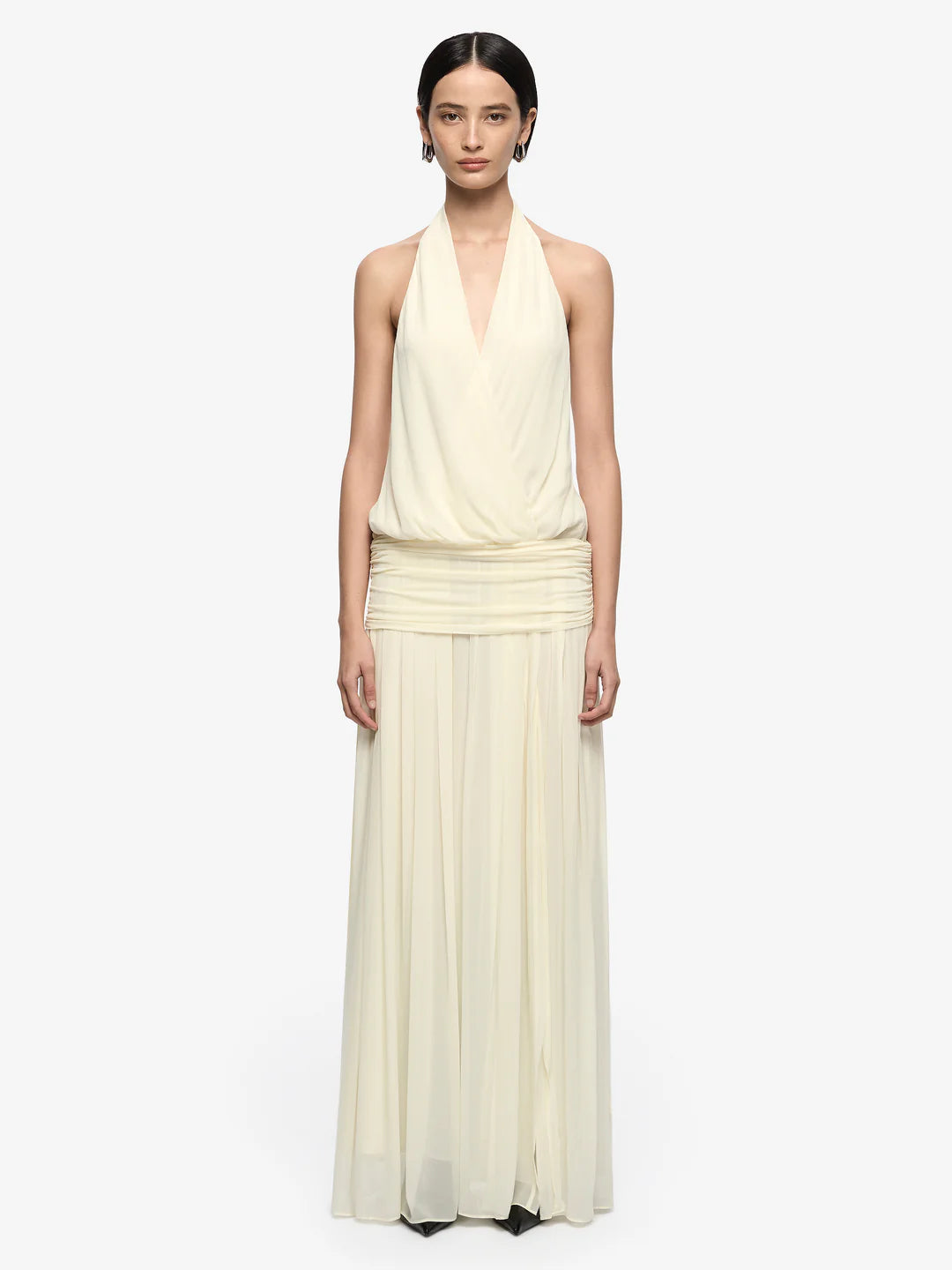 Jasmin v maxi dress - lemon sorbet