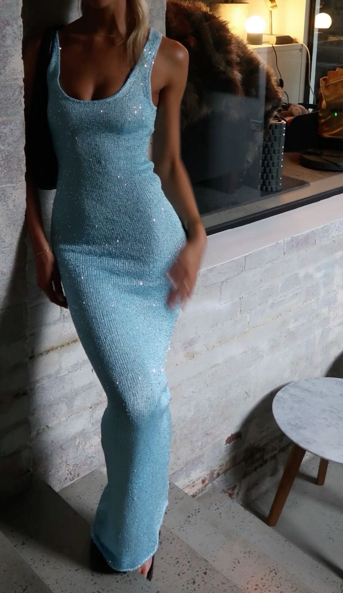 Ana Dress - Blue