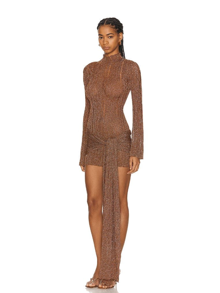 Naku Dress Brown