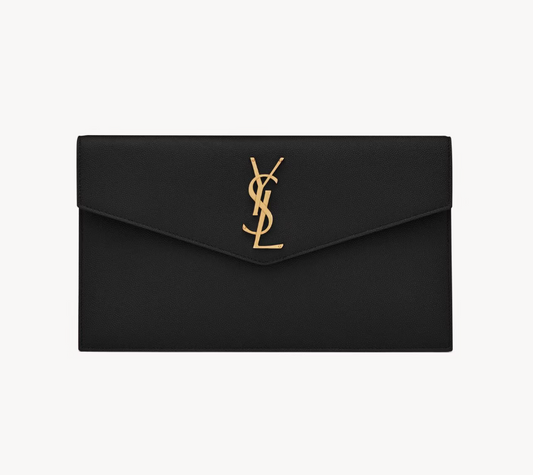UPTOWN pouch in grain de poudre leather